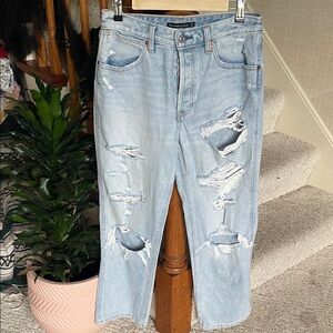 Abercrombie & Fitch Light Blue Denim Jeans